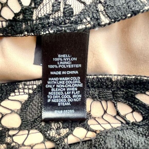 Express Eyelash Lace Overlay Skirt & Tank Set - Picture 14 of 15